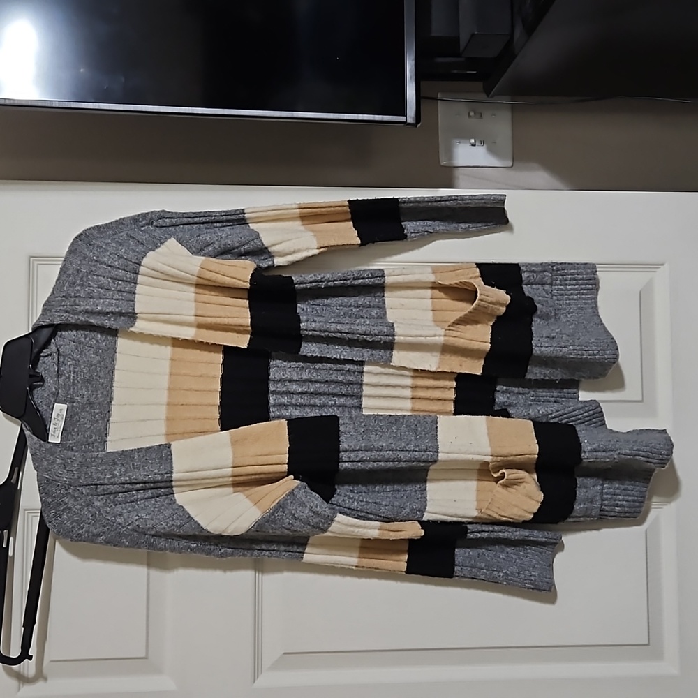 Multiple color cardigan size large